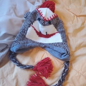 Sock Monkey Winter Hat